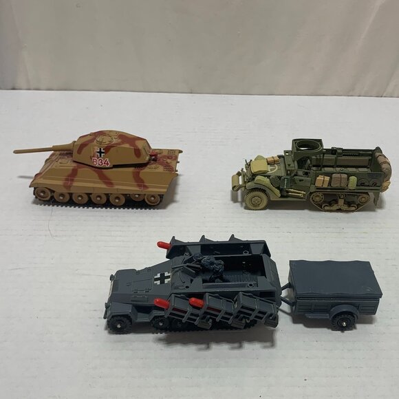 Corgi Toys Die Cast Army Tanks Lot of 3 - Picture 1 of 16